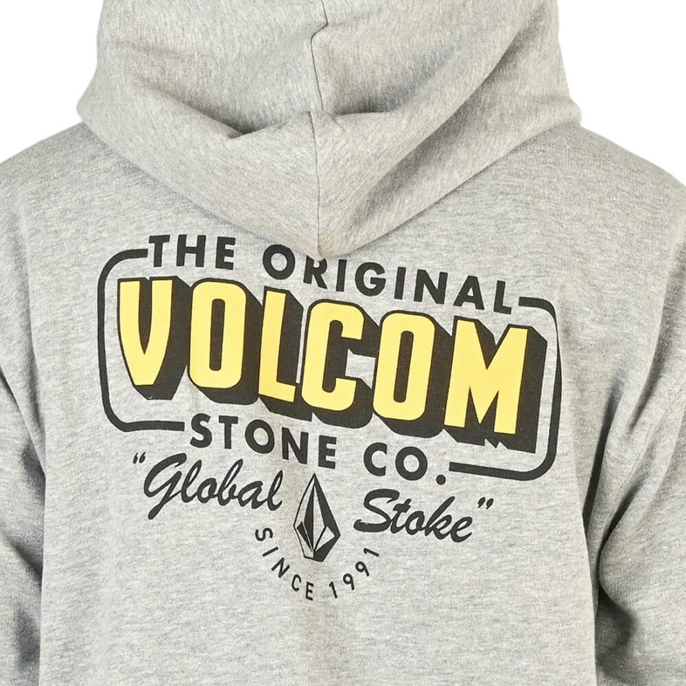 Volcom Watanite Zip Hoodie - Heather Grey