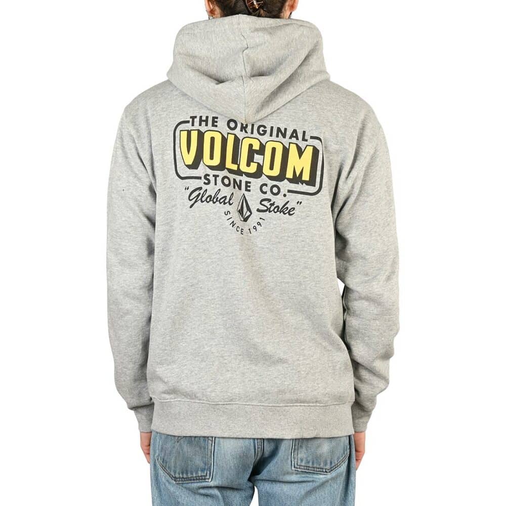 Volcom Watanite Zip Hoodie - Heather Grey