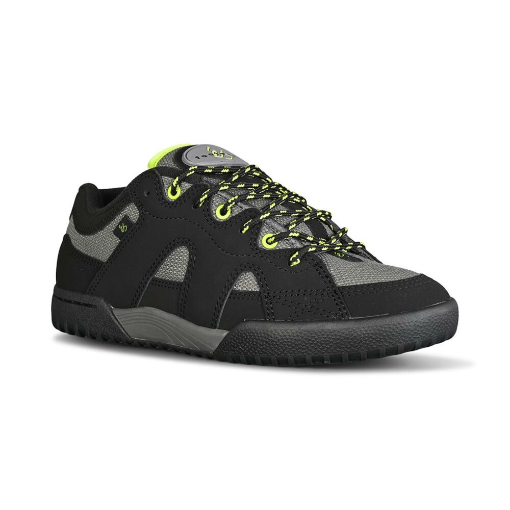 eS One Nine 7 Skate Shoes - Black/Lime