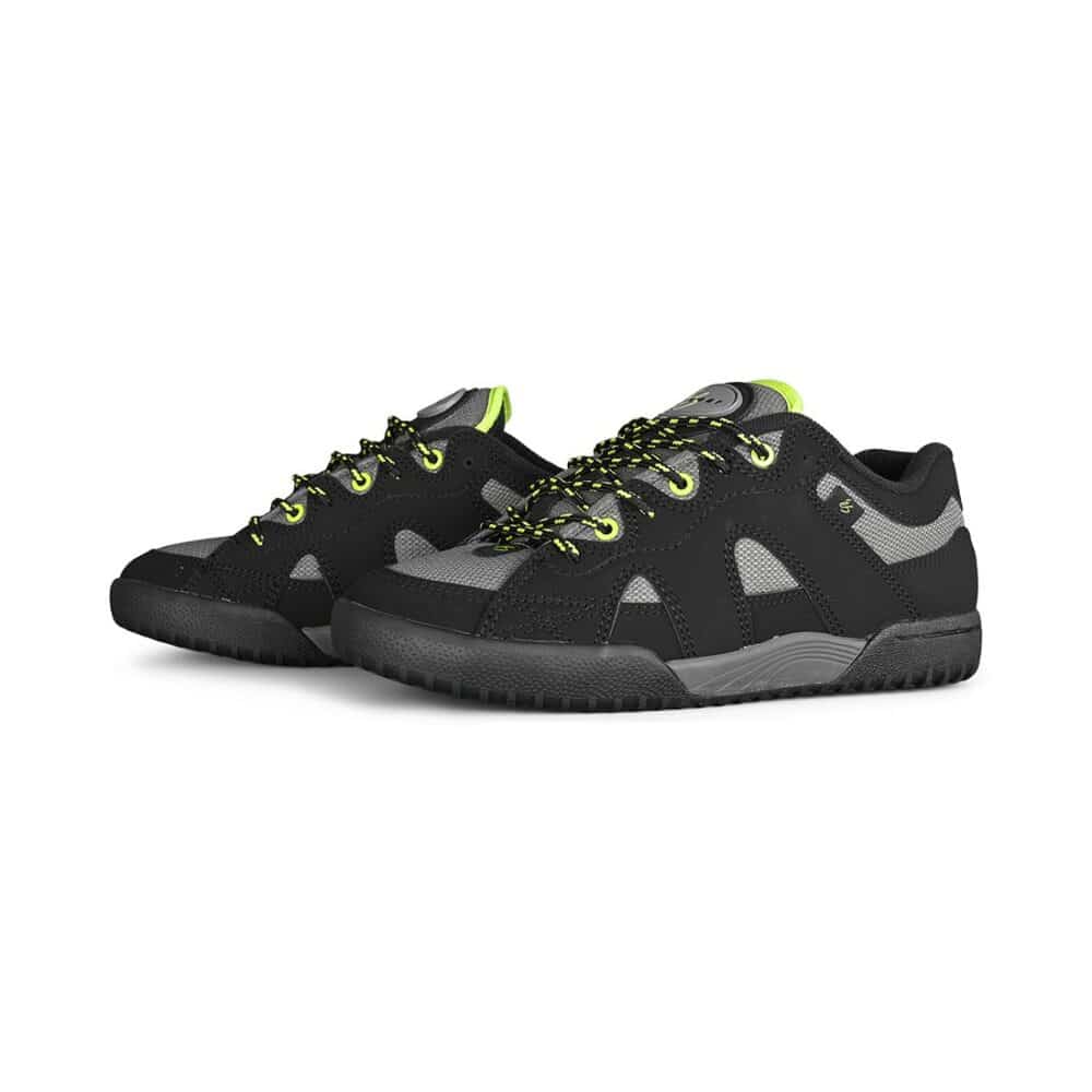 eS One Nine 7 Skate Shoes - Black/Lime