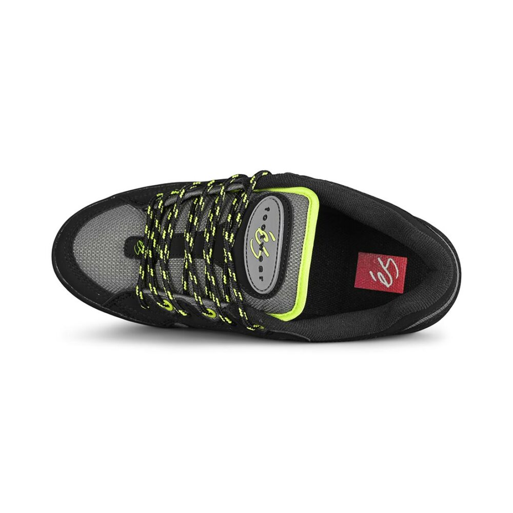 eS One Nine 7 Skate Shoes - Black/Lime