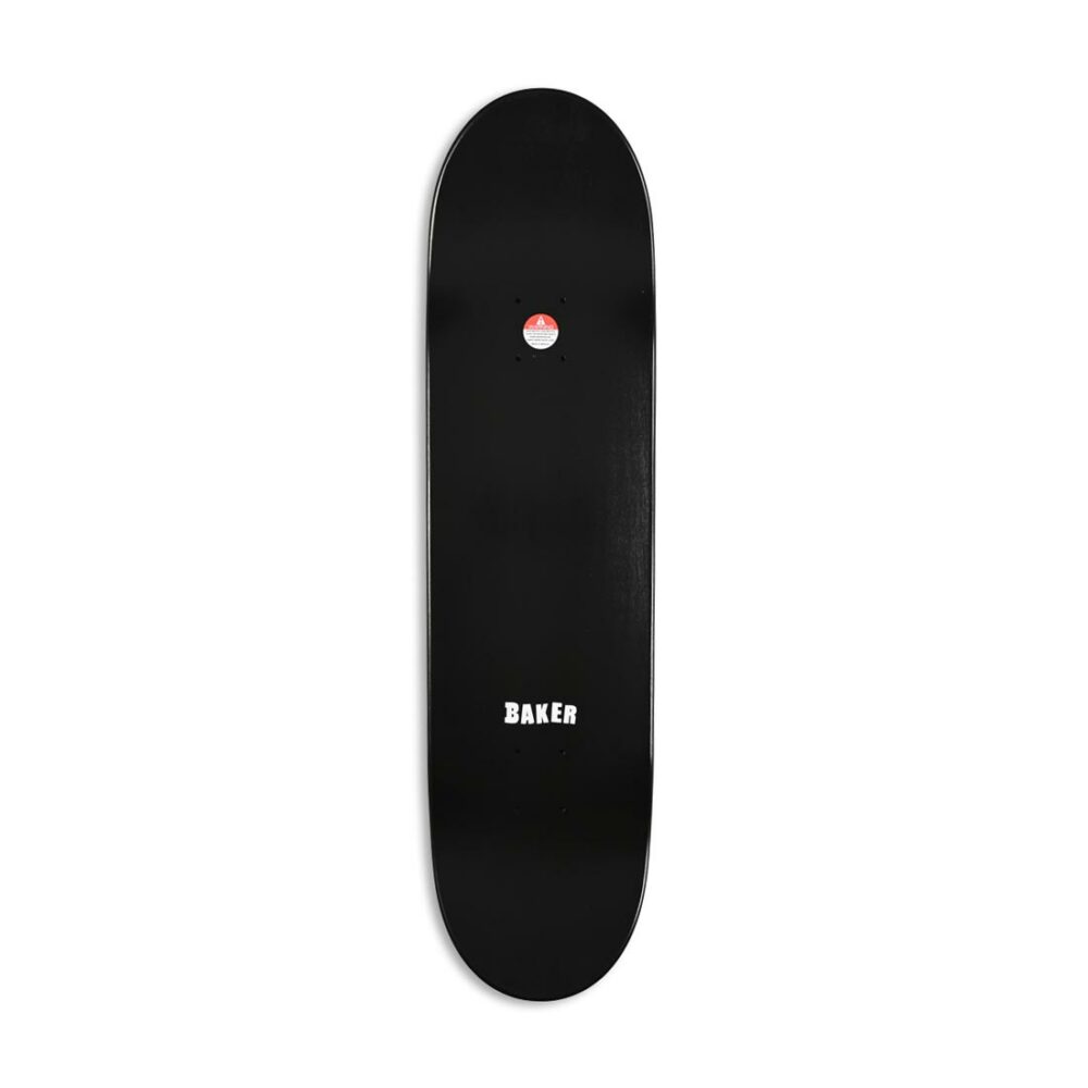 Baker Reynolds Brand Name 8.25" Skateboard Deck - Black/Blue