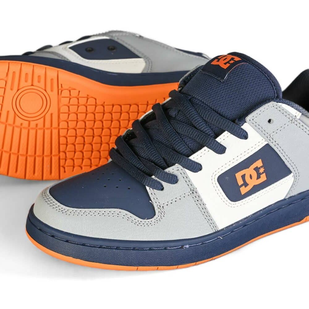 DC Manteca 4 Skate Shoes - DC Navy/Orange