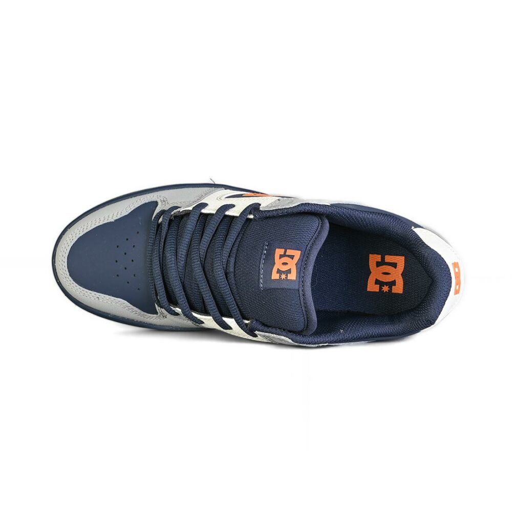 DC Manteca 4 Skate Shoes - DC Navy/Orange