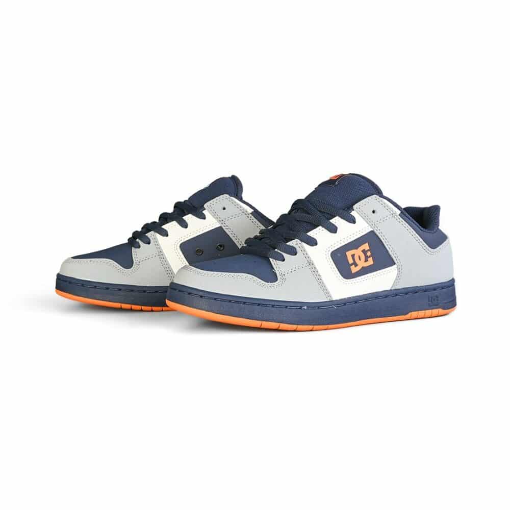 DC Manteca 4 Skate Shoes - DC Navy/Orange