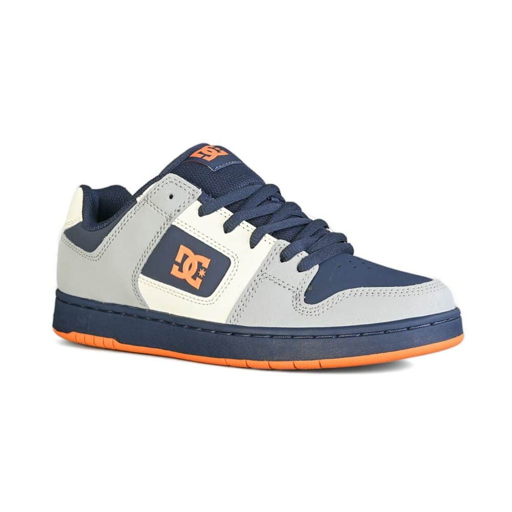 DC Manteca 4 Skate Shoes - DC Navy/Orange