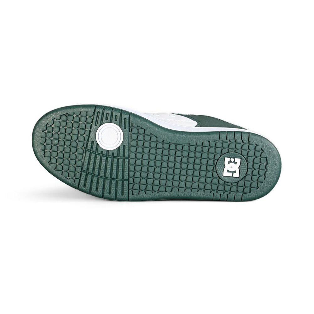 DC Manteca 4 Skate Shoes – White/Dark Olive