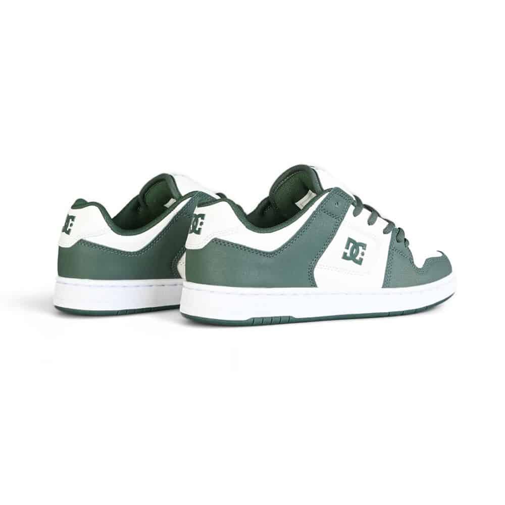 DC Manteca 4 Skate Shoes – White/Dark Olive