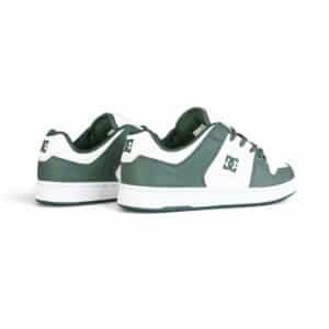DC Manteca 4 Skate Shoes - White/Dark Olive