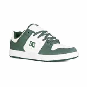 DC Manteca 4 Skate Shoes - White/Dark Olive