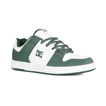 DC Manteca 4 Skate Shoes – White/Dark Olive