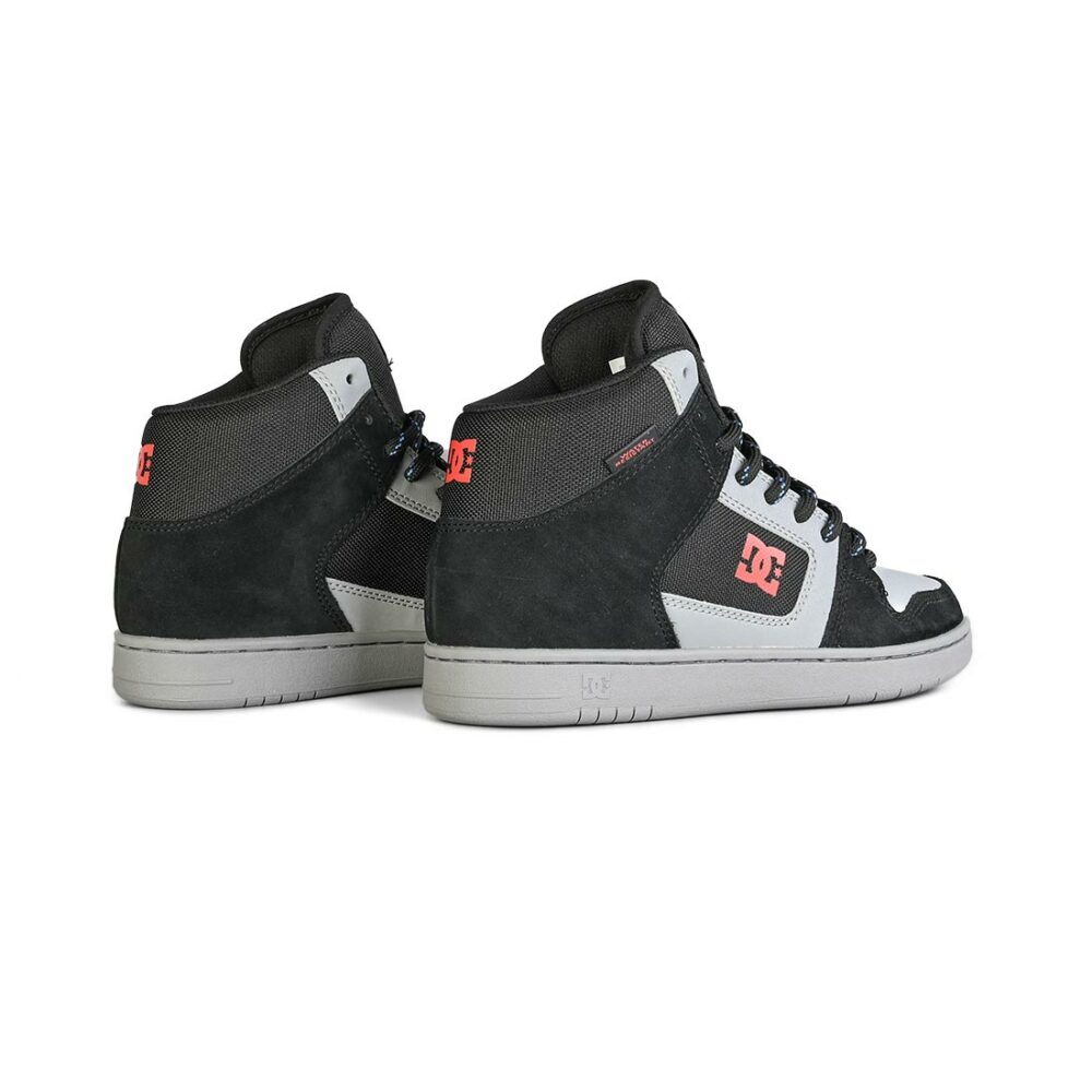 DC Manteca 4 WR High-Top Skate Shoes - Black/Grey/Red