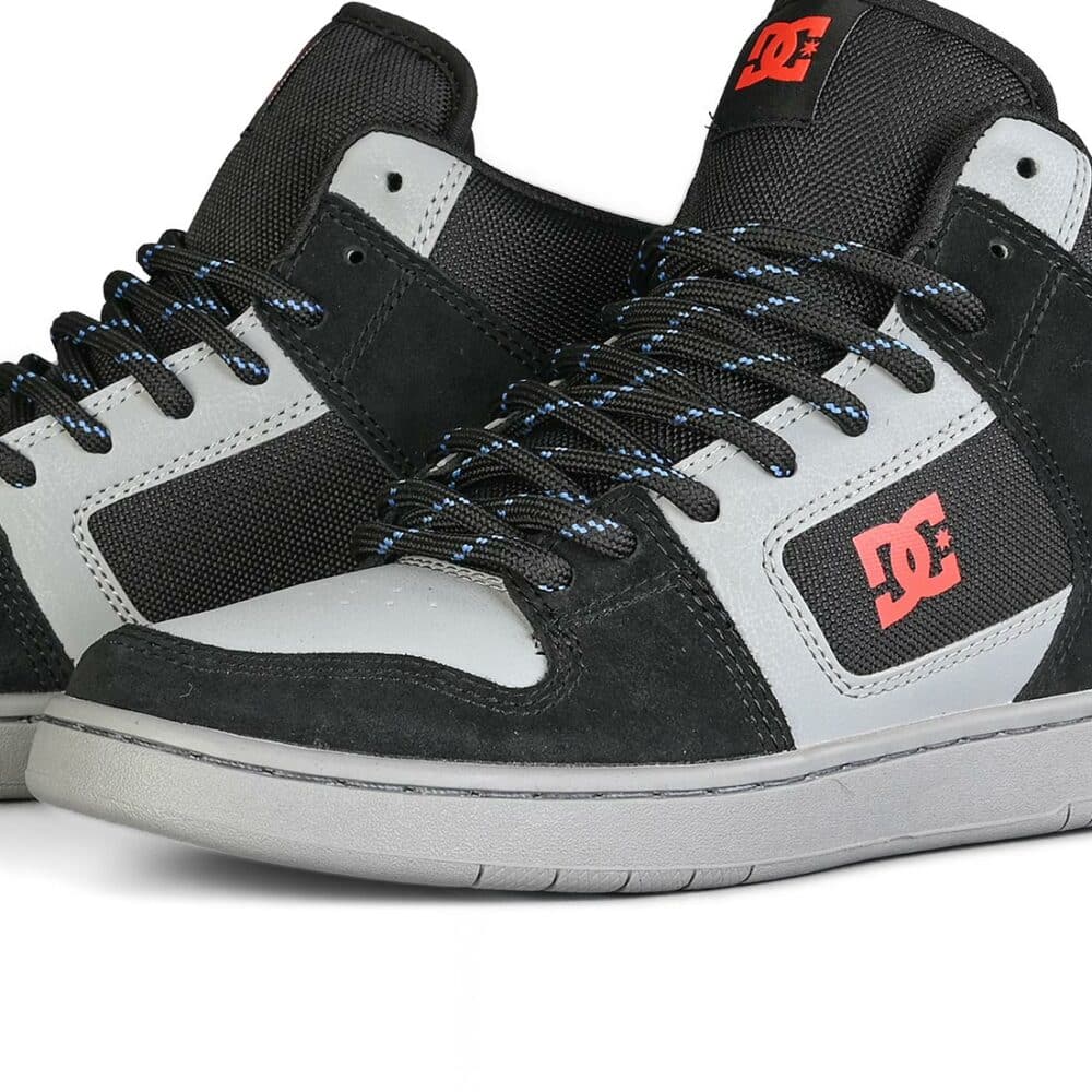 DC Manteca 4 WR High-Top Skate Shoes - Black/Grey/Red