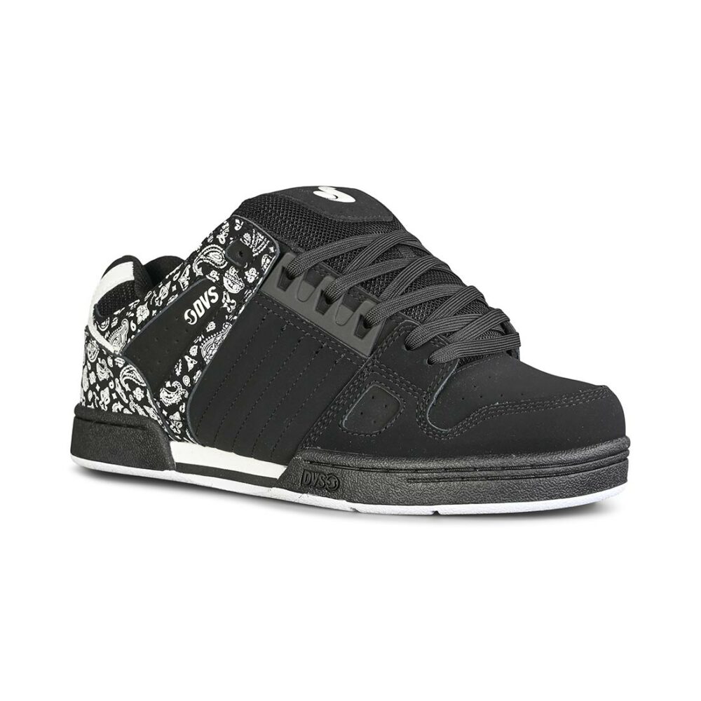 DVS Celsius Skate Shoes - Black/White/Black