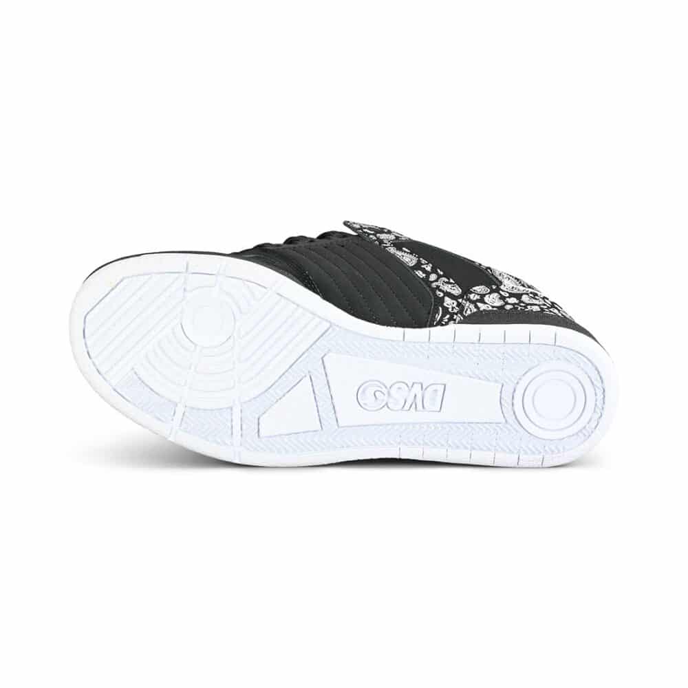 DVS Celsius Skate Shoes - Black/White/Black