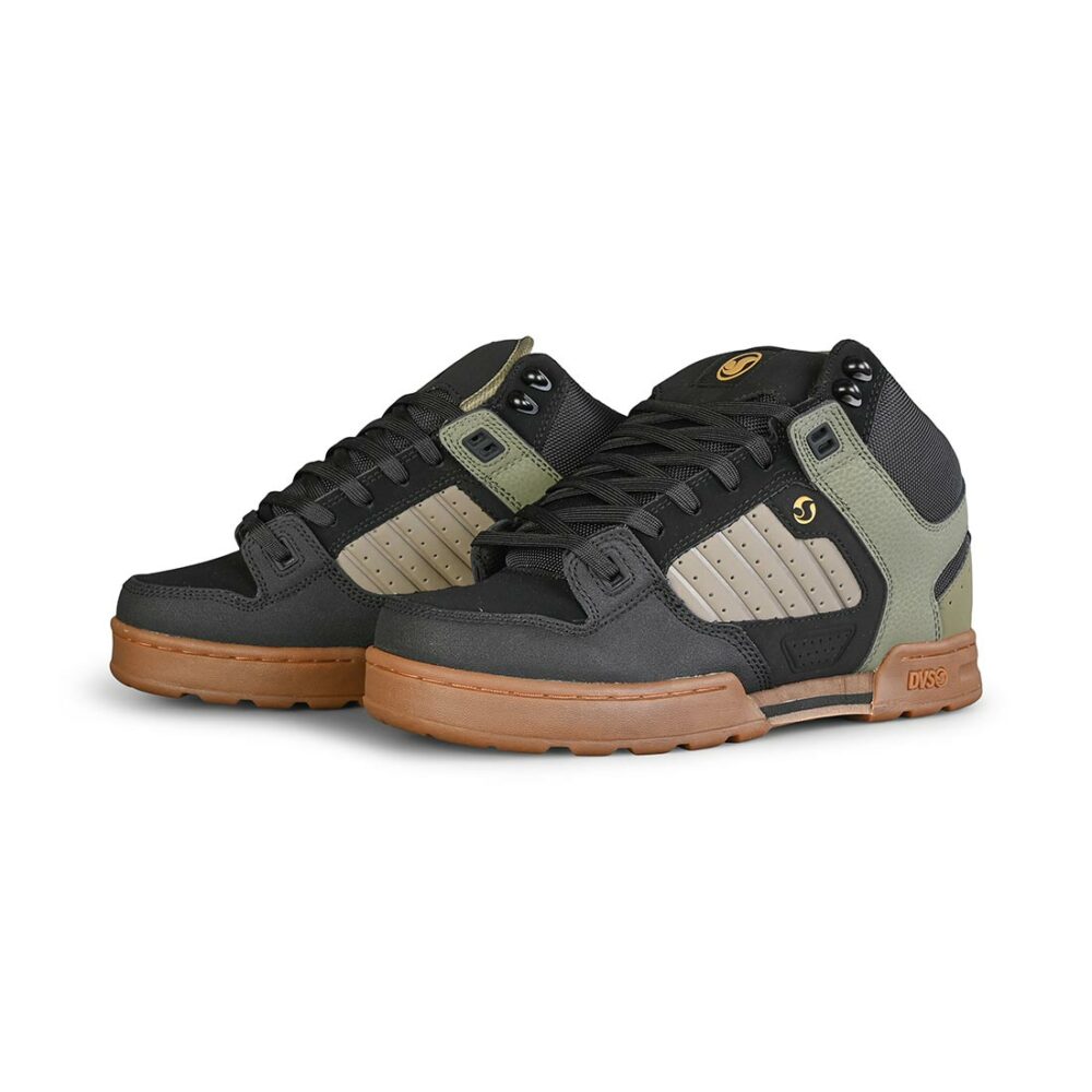 DVS Militia Boot - Black/Olive/Brindle