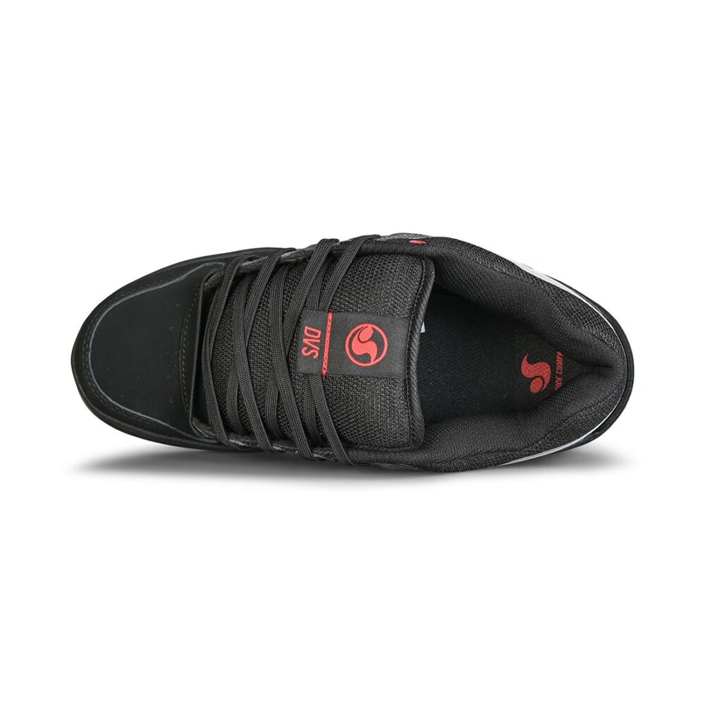 DVS Tycho Skate Shoes - Black/Charcoal/Red