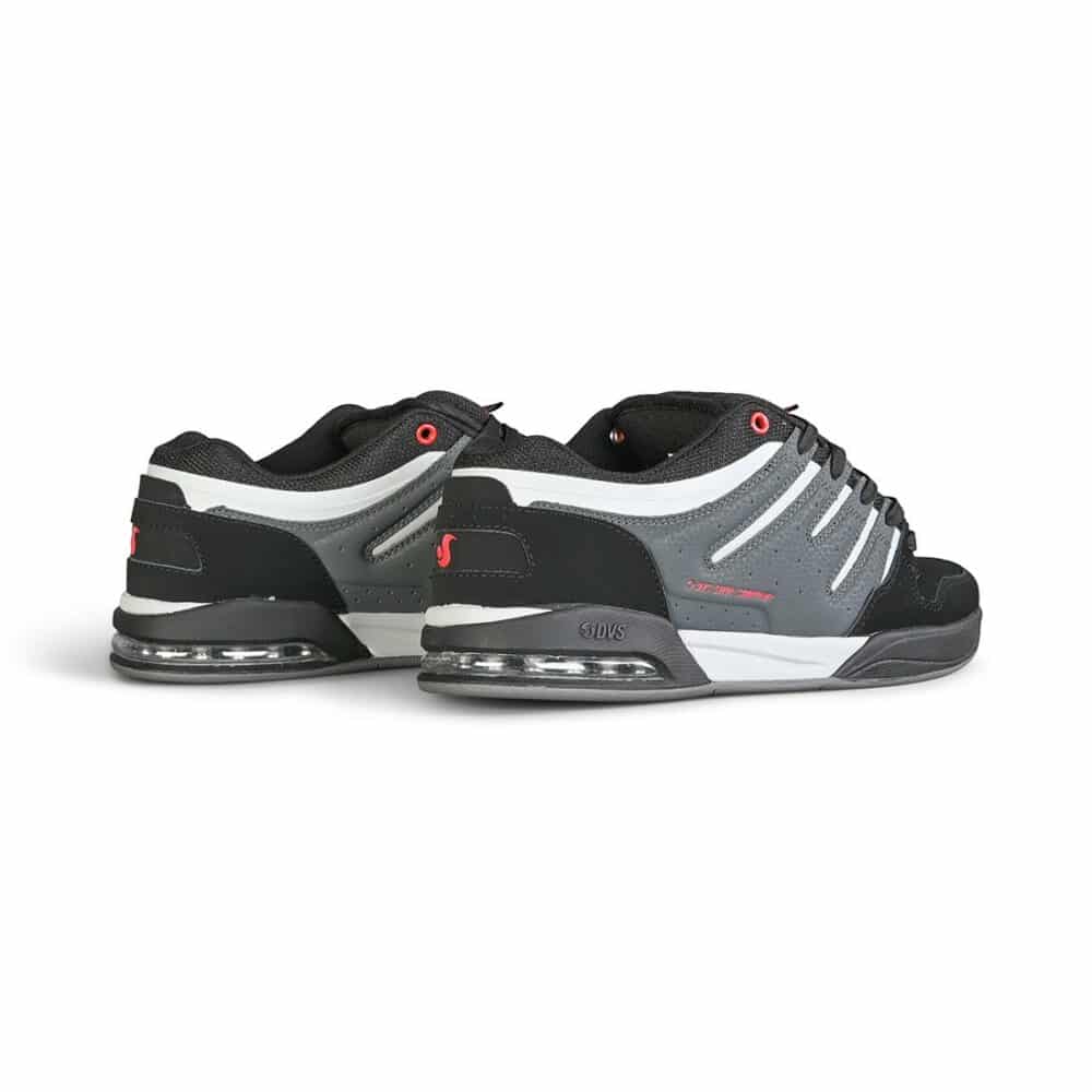 DVS Tycho Skate Shoes - Black/Charcoal/Red