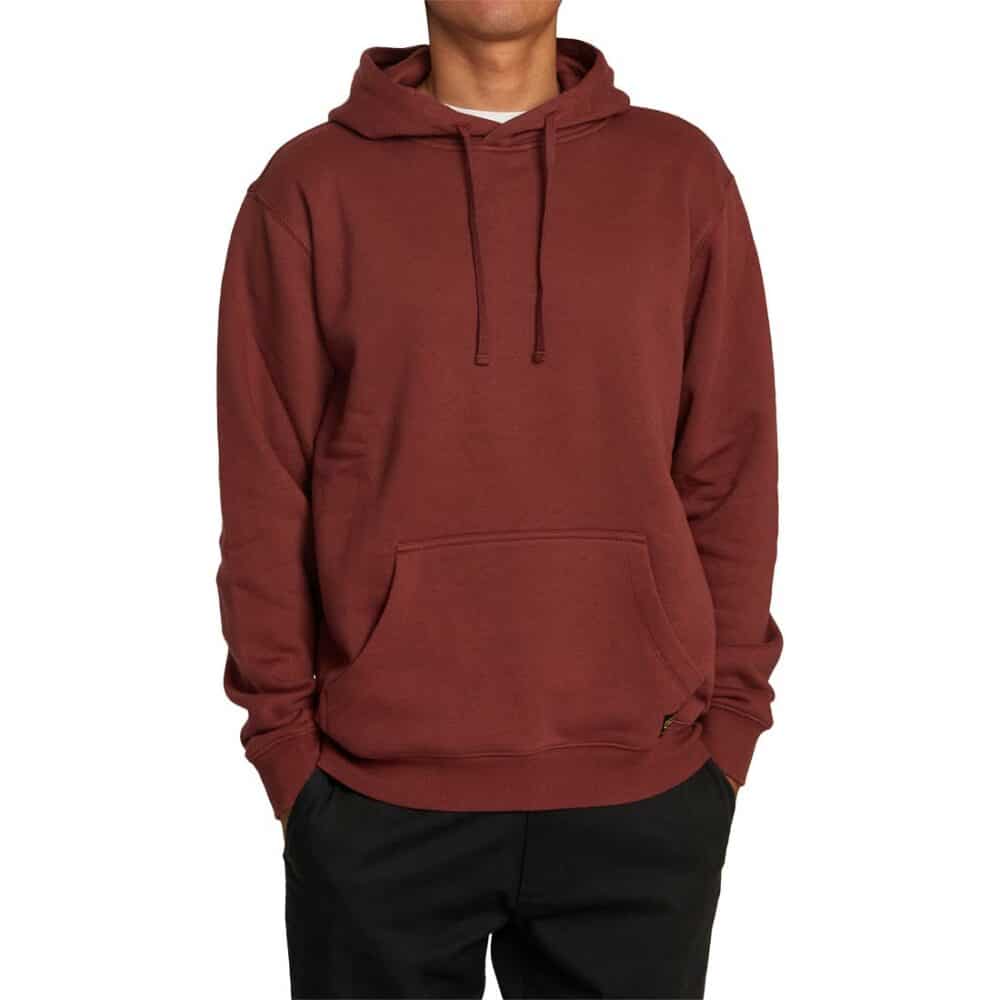 RVCA Americana Pullover Hoodie - Red Earth