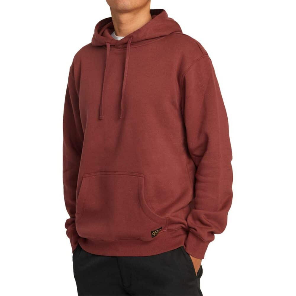 RVCA Americana Pullover Hoodie - Red Earth