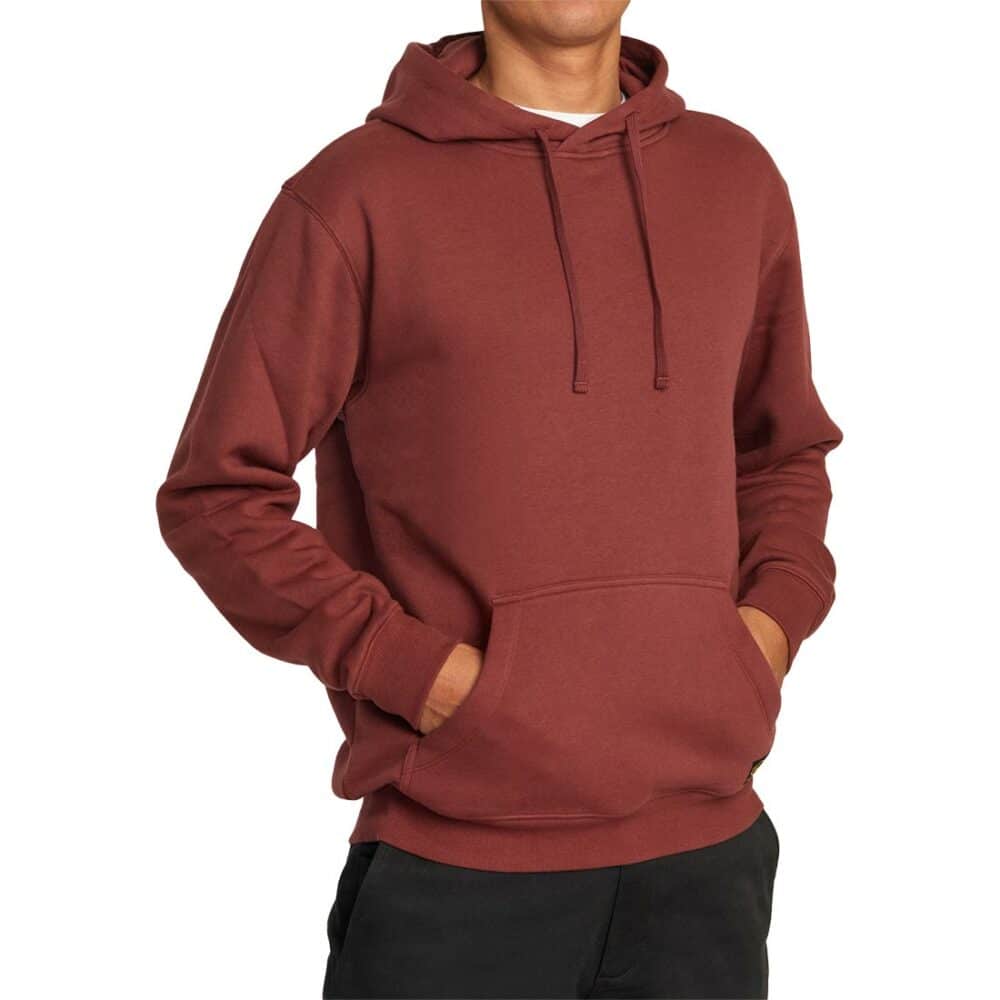 RVCA Americana Pullover Hoodie - Red Earth