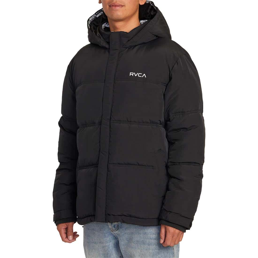 RVCA Balance Puffer Jacket - Black - Supereight