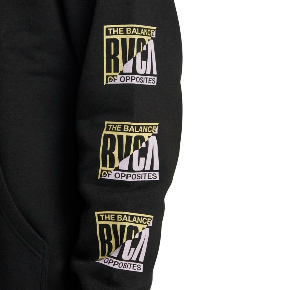 RVCA Natural Network Pullover Hoodie - Garage Blue