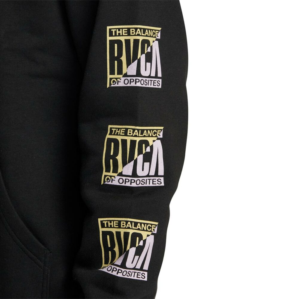 RVCA Splitter Pullover Hoodie - Black