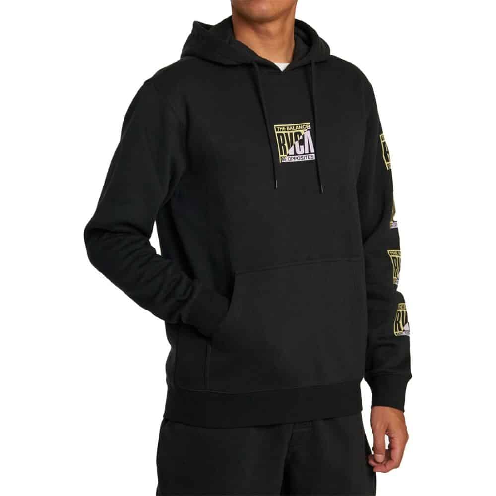 RVCA Splitter Pullover Hoodie - Black