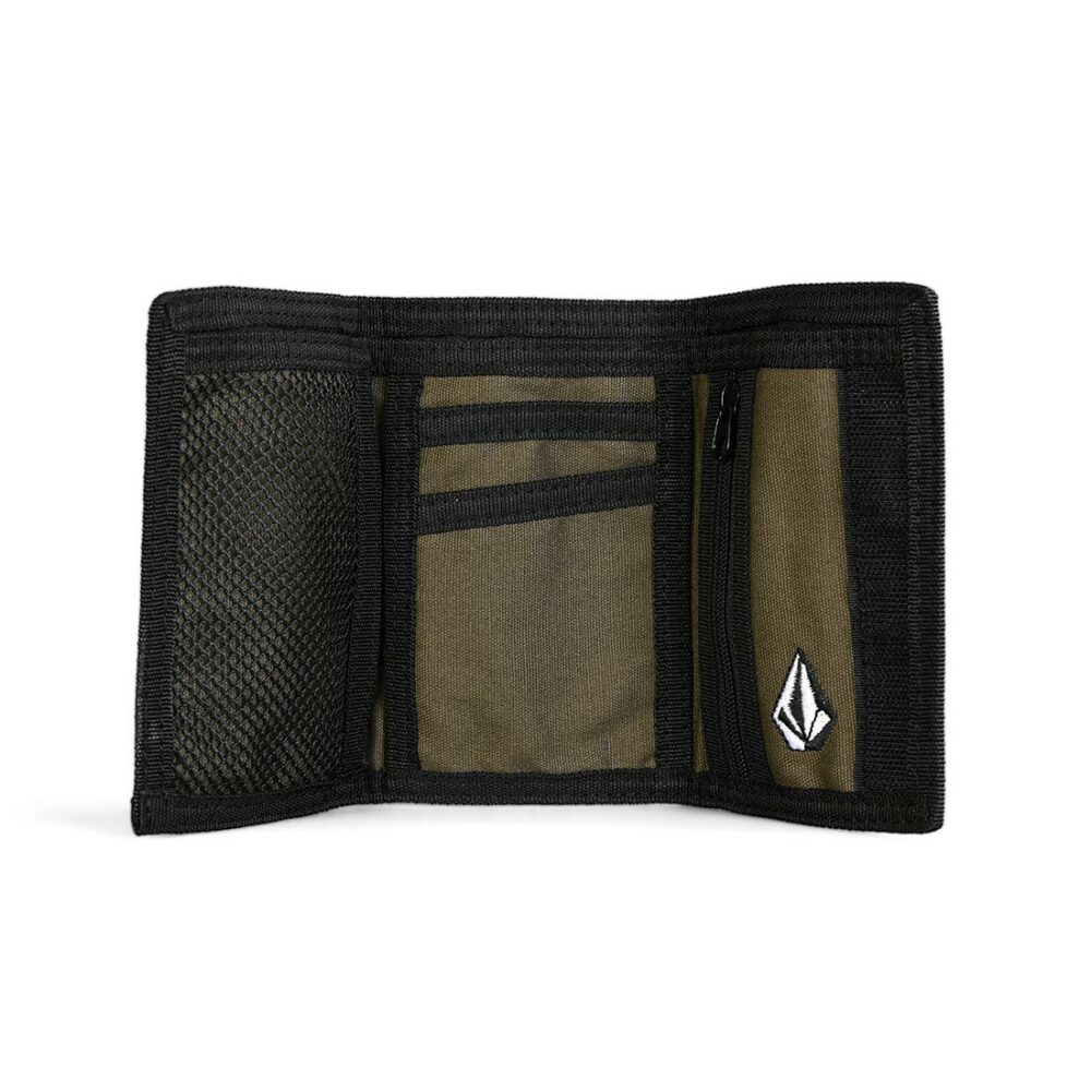 Volcom Ninetyfive Trifold Wallet - Black