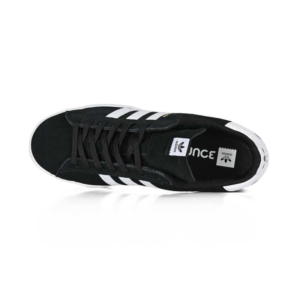 Adidas Campus ADV Skate Shoes - Core Black/White/White