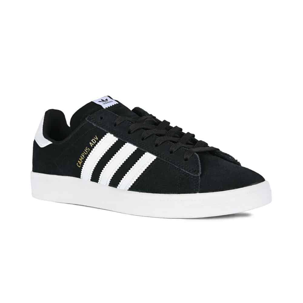 Adidas Campus ADV Skate Shoes - Core Black/White/White (Copy)