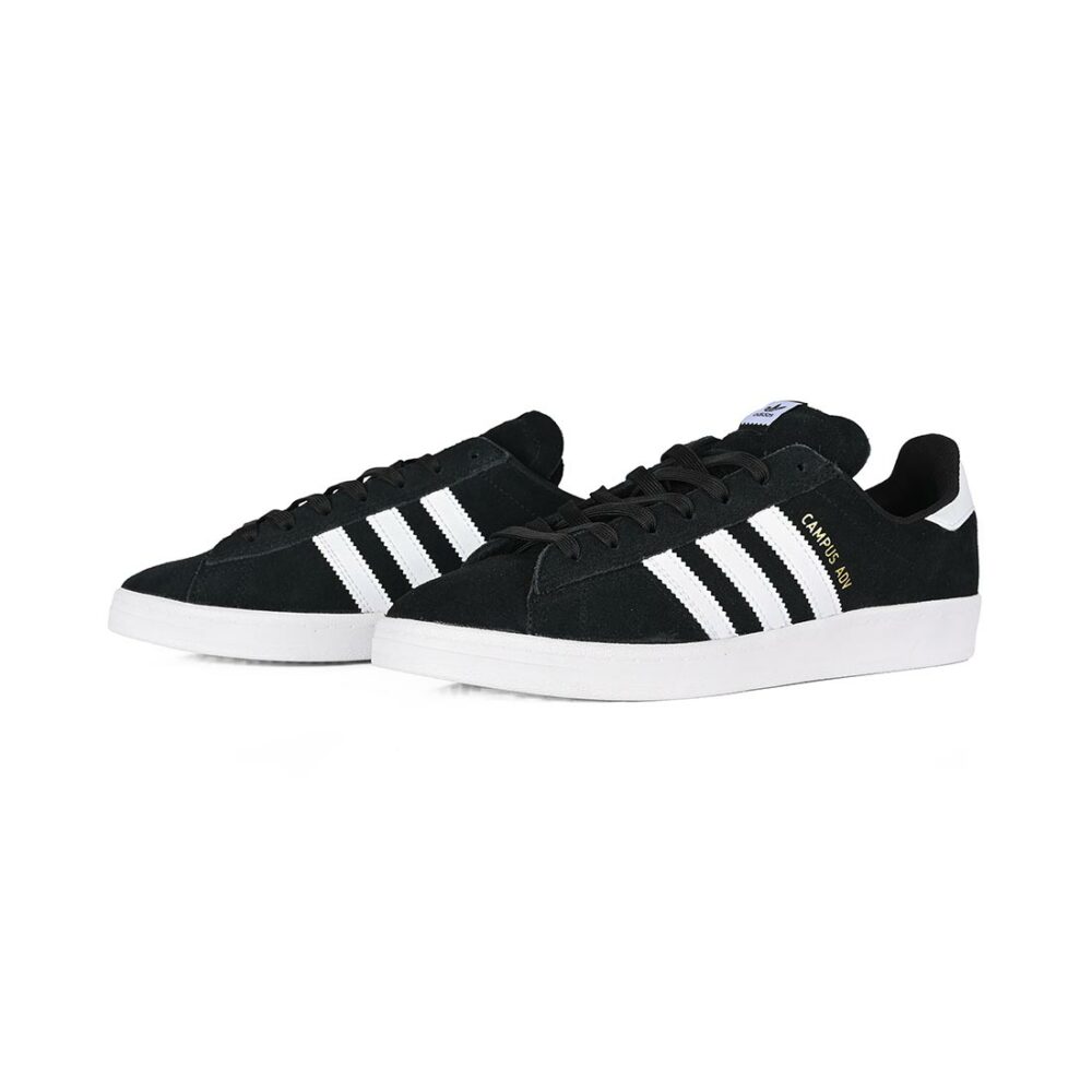 Adidas Campus ADV Skate Shoes - Royal Blue/White/Gold