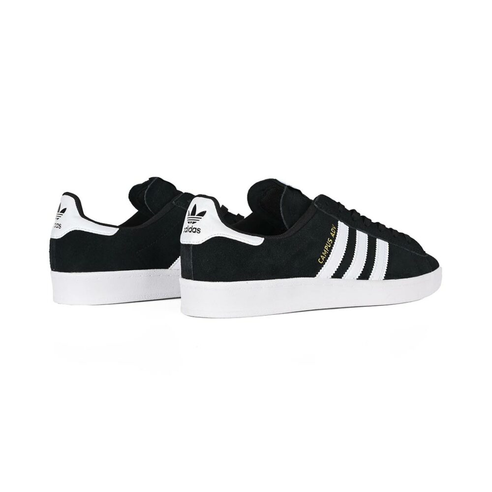 Adidas Campus ADV Skate Shoes - Core Black/White/White