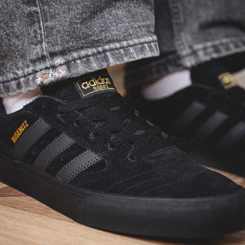 Adidas Busenitz Vulc II Shoes Shoes - Core Black/Carbon/Core Black