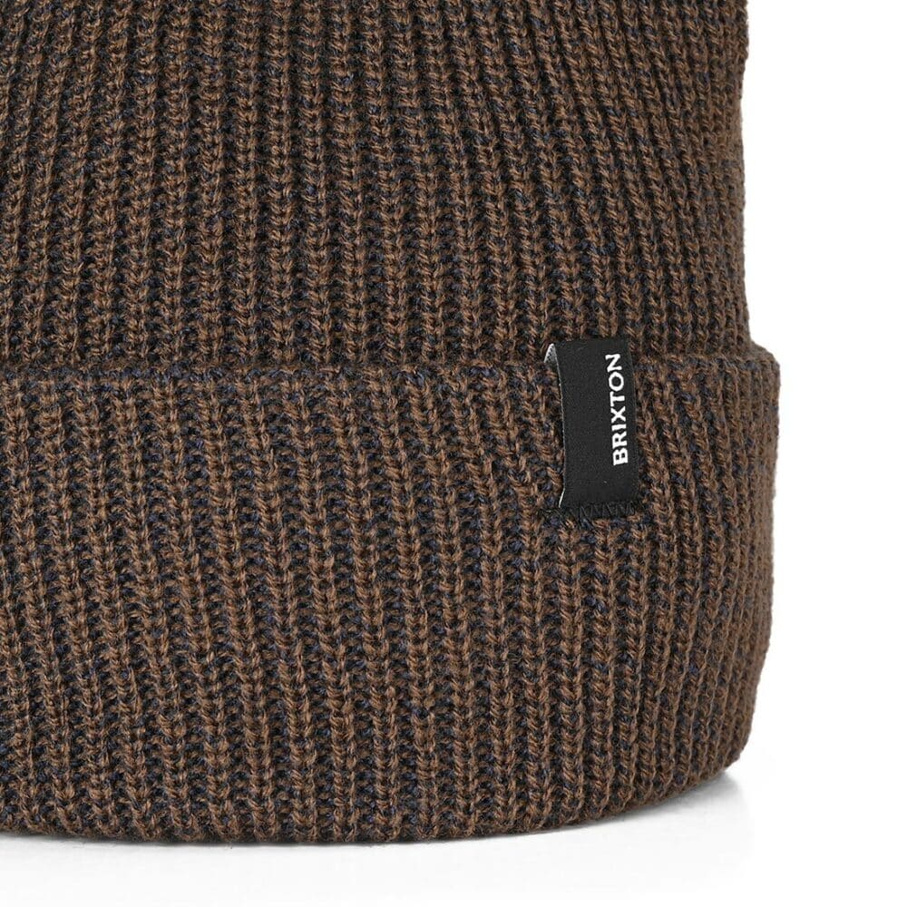 Brixton Heist Beanie Hat - Desert Palm/Washed Navy