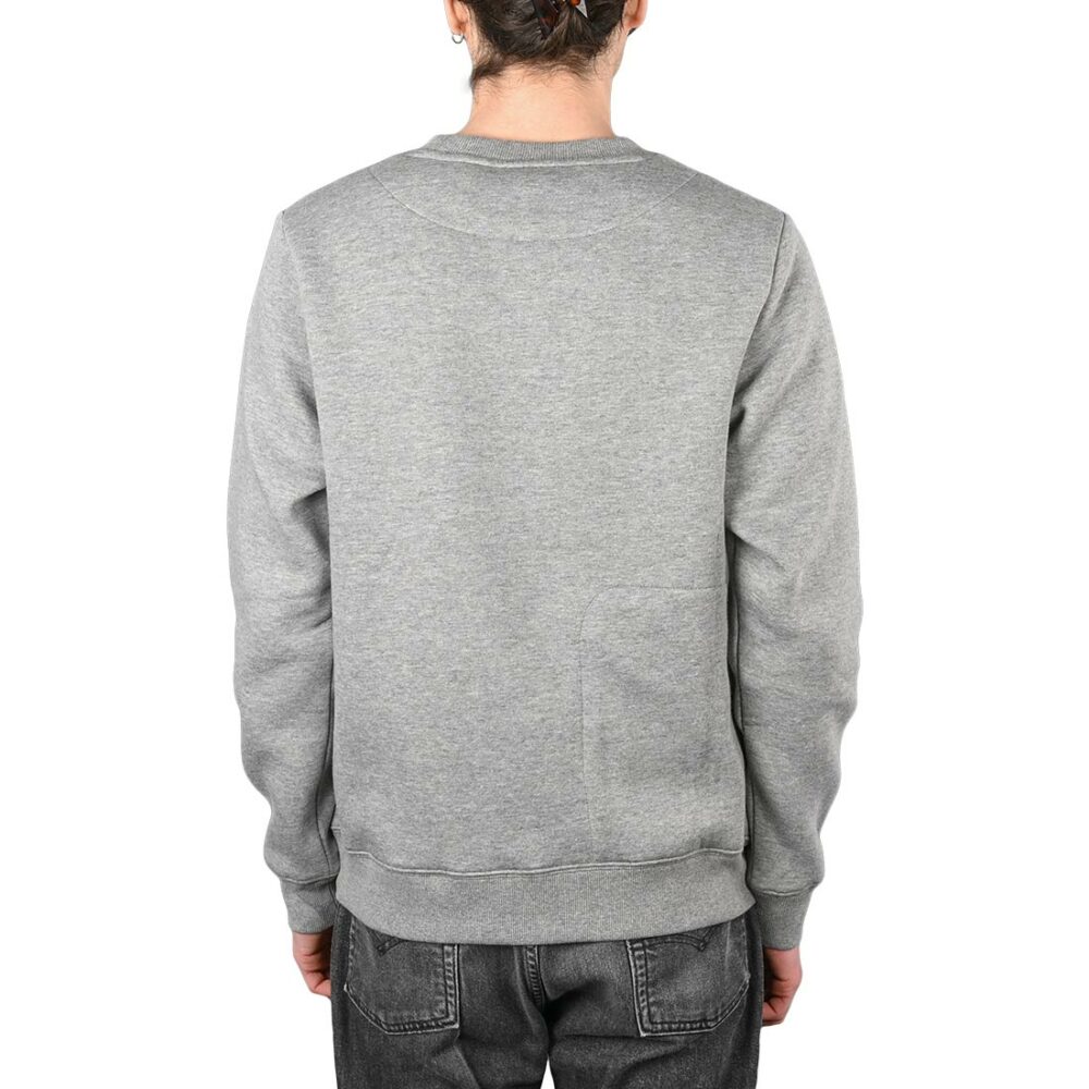 Chrome Issued Fleece Pullover Crew Sweater - Castlerock