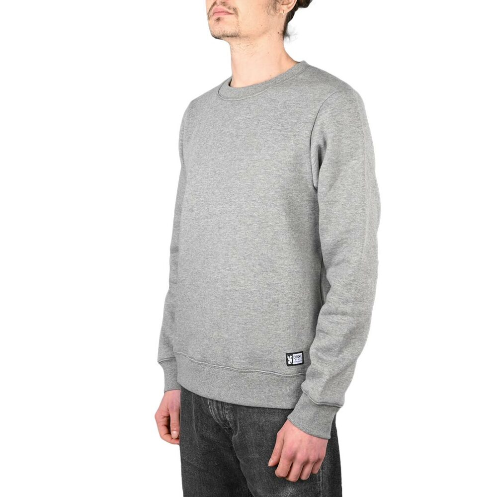 Chrome Issued Fleece Pullover Crew Sweater - Castlerock