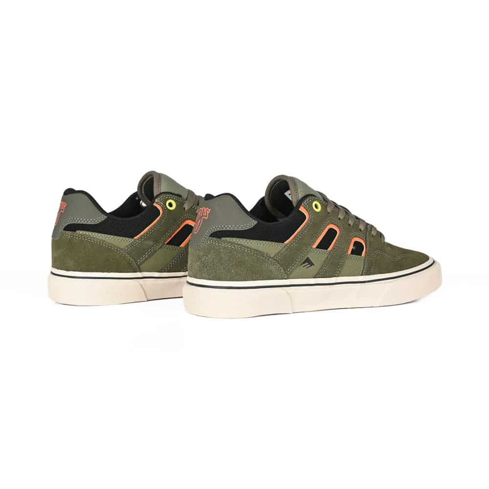 Emerica x OJ Tilt G6 Vulc Skate Shoes - Olive