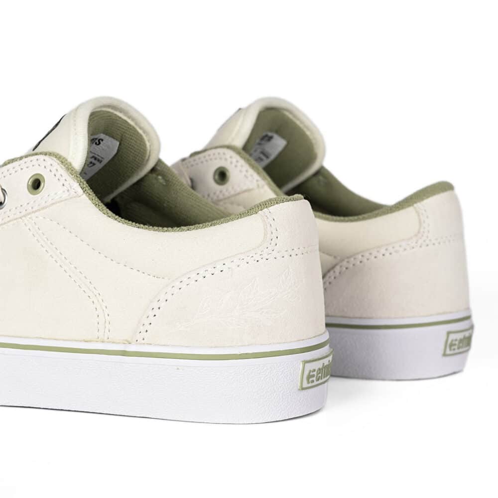 Etnies Barge LS Skate Shoes - White/Green