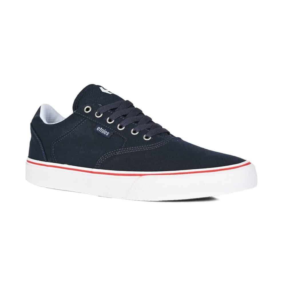 Etnies Blitz Skate Shoes - Navy/White/Red