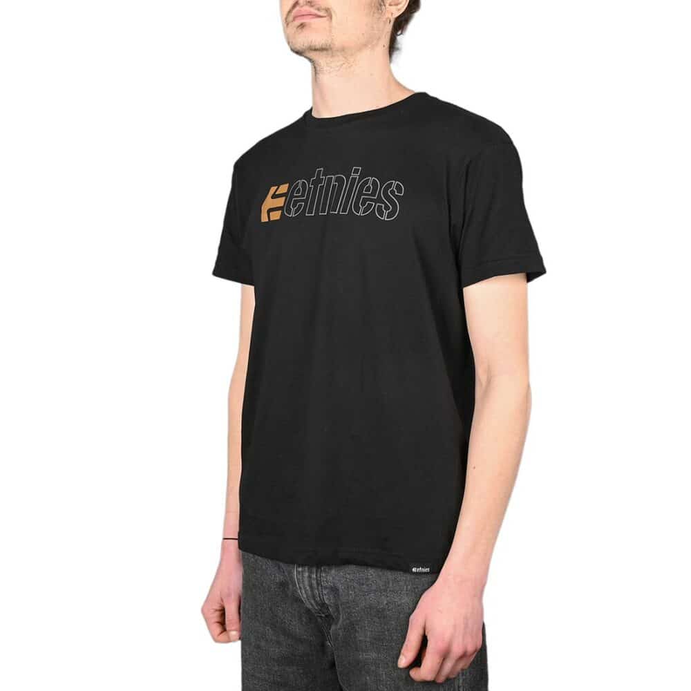 Etnies Ecorp S/S T-Shirt - Black/Gum