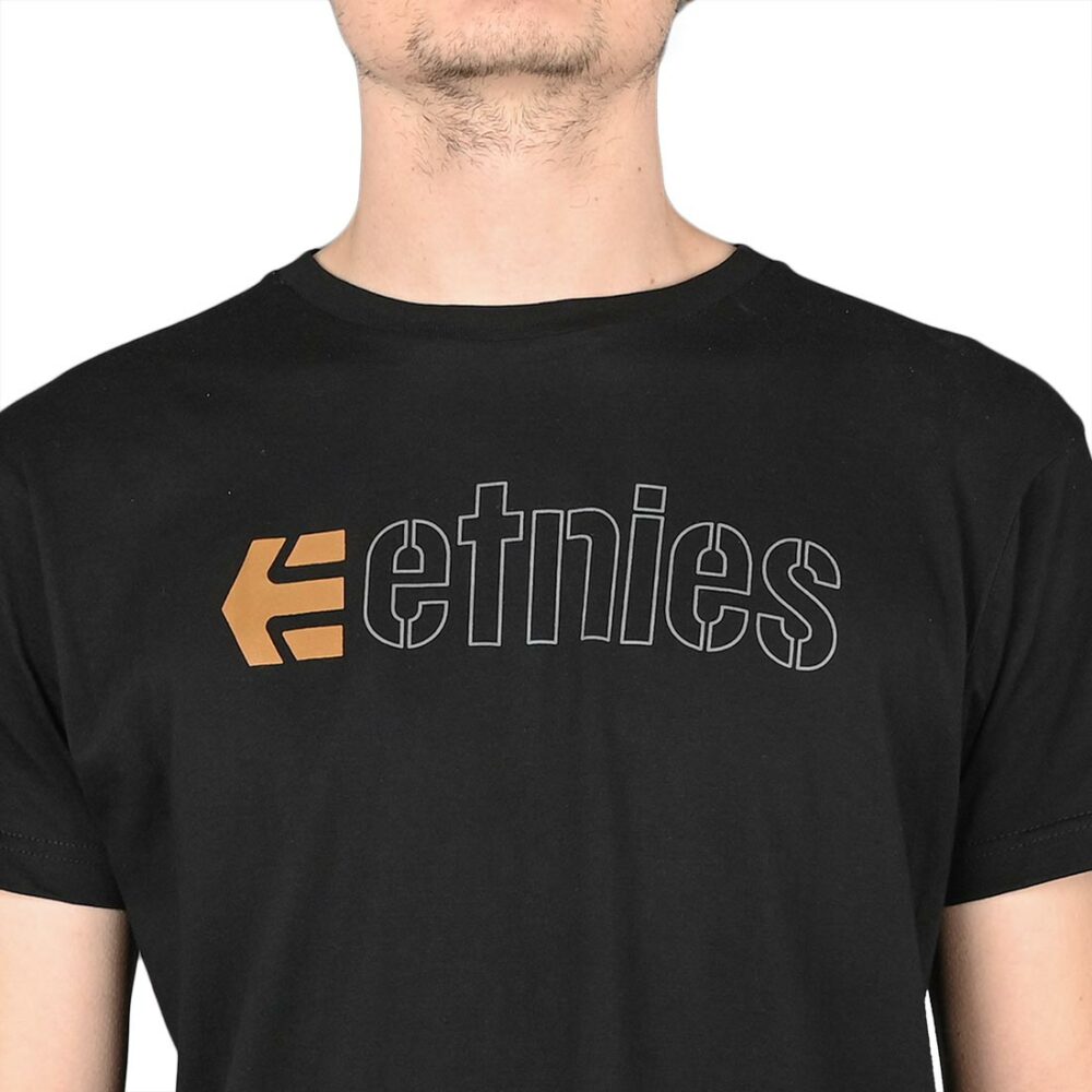 Etnies Ecorp S/S T-Shirt - Black/Gum