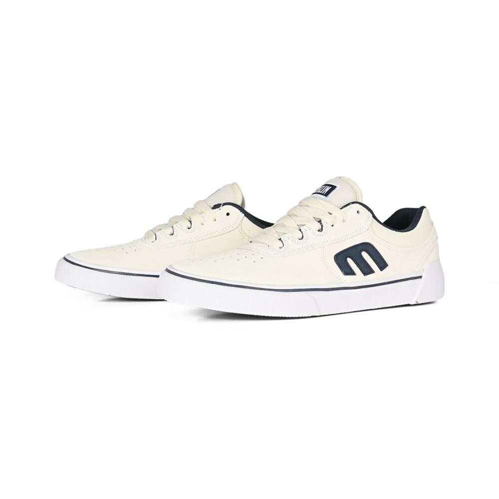 Etnies Joslin Vulc Skate Shoes - White/Navy