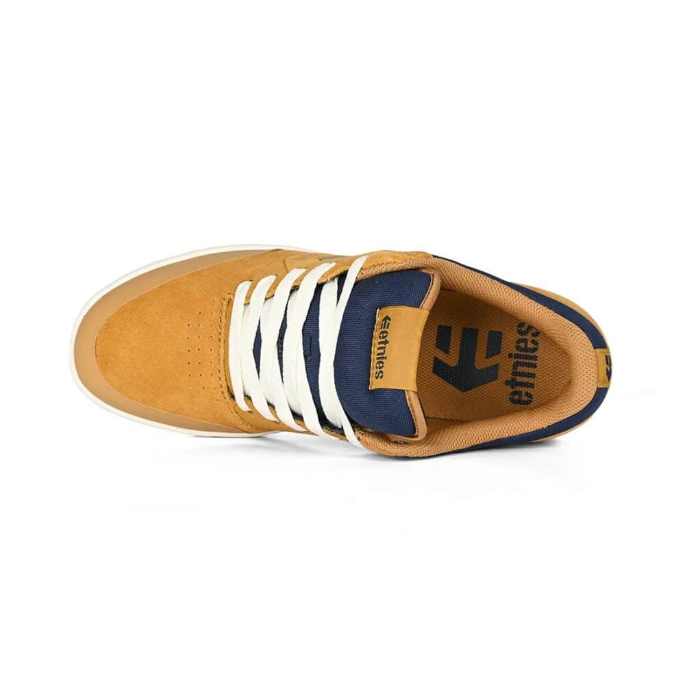 Etnies Marana Skate Shoes - Tan/Blue