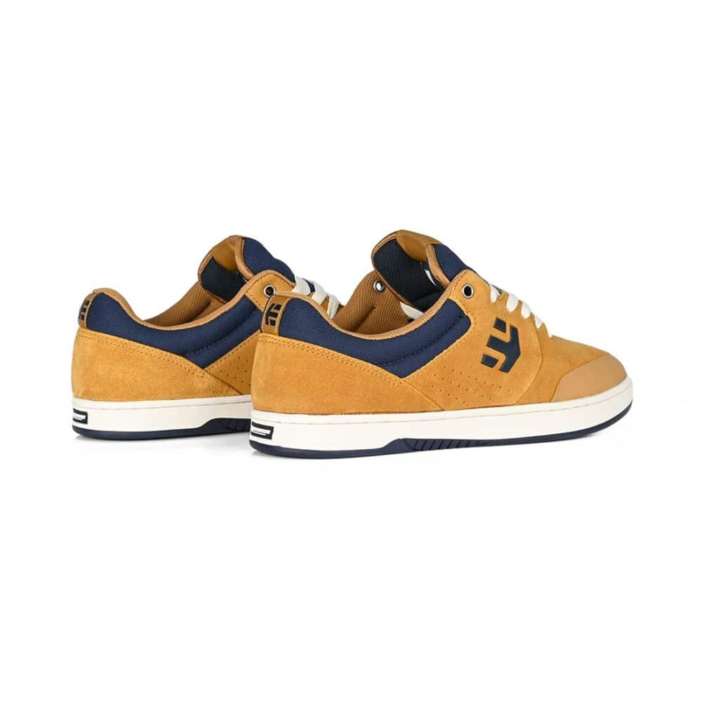 Etnies Marana Skate Shoes - Tan/Blue