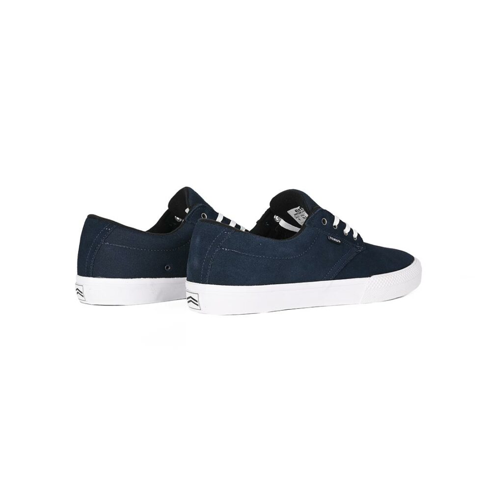 Etnies x Dystopia Jameson Vulc Skate Shoes – Navy/White