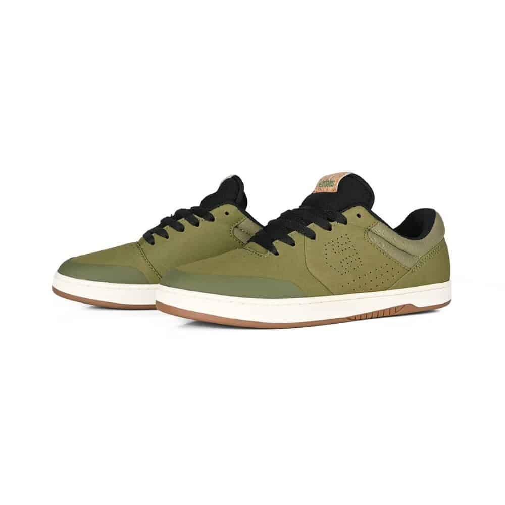 Etnies x TFTF Marana Skate Shoes - Olive/Black