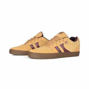 Globe Encore 2 Skate Shoes - Curry/Wine