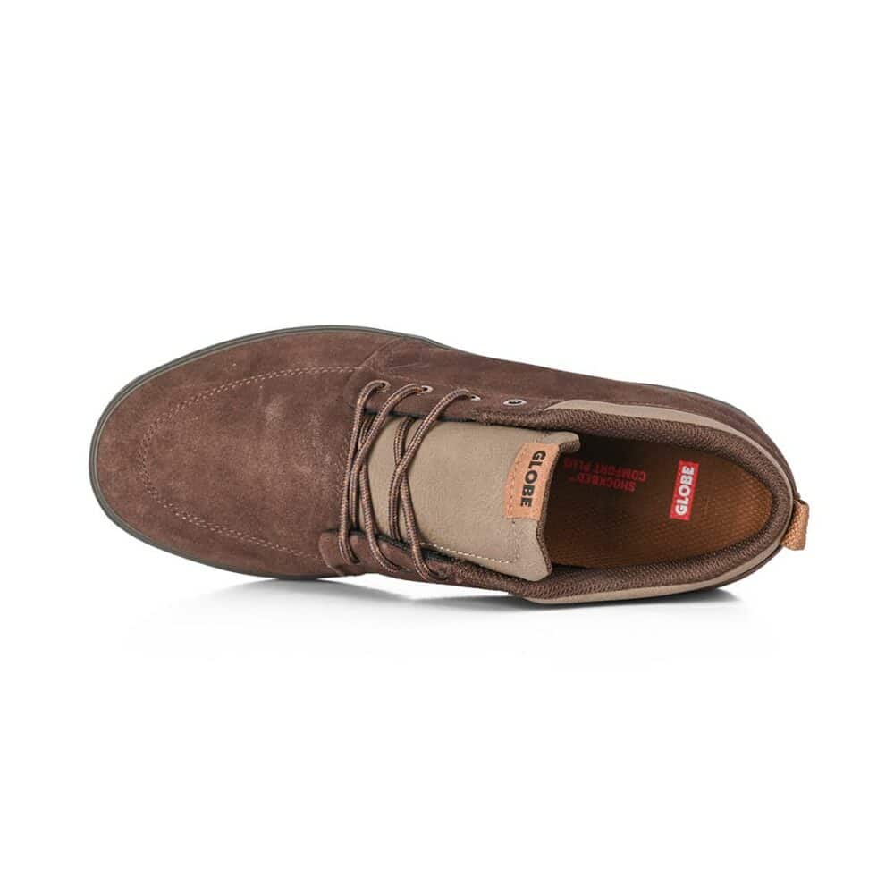 Globe GS Chukka Skate Shoes - Dark Oak/Dark Gum